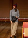 ROBIN Leather Handbag Large - Black